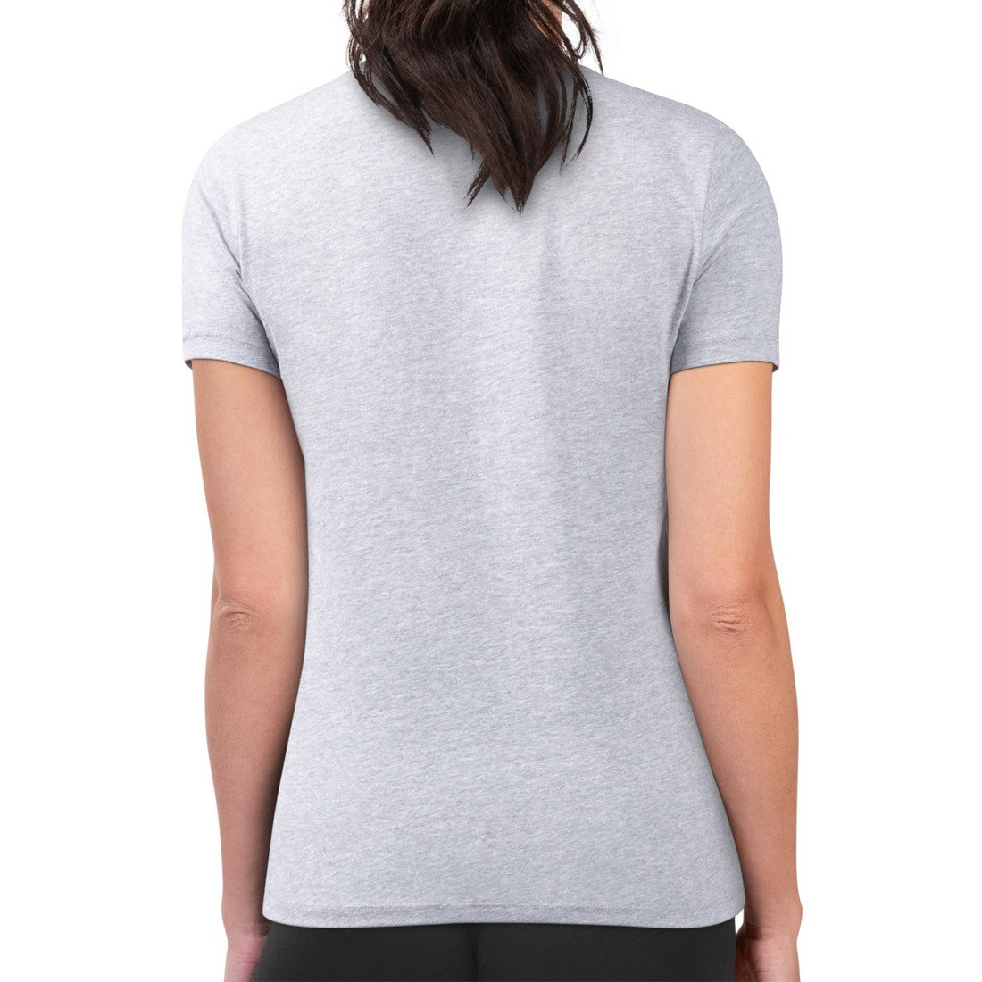 Houston Texans G-III 4Her by Carl Banks Women's Super-Slim Fit Lightweight Shadow Logo T-Shirt Gray - NFL