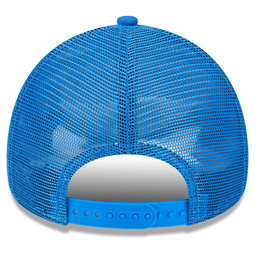 New Era - Oklahoma City Thunder Core Logo Foam Front A-Frame 9FORTY Adjustable Trucker Hat - Blue