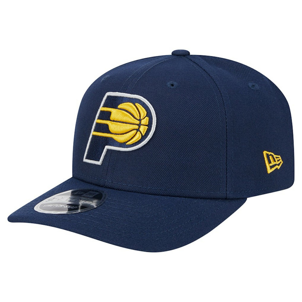 New Era - Indiana Pacers Core Logo 9SEVENTY Stretch-Snap Hat - Navy