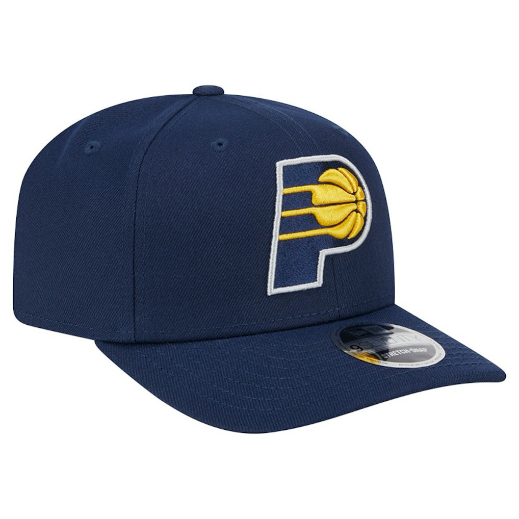 New Era - Indiana Pacers Core Logo 9SEVENTY Stretch-Snap Hat - Navy