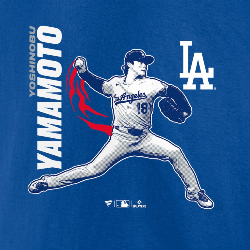 Yoshinobu Yamamoto Los Angeles Dodgers Player Graphic T-Shirt Online