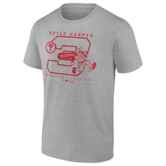 Bryce Harper Philadelphia Phillies Player Graphic T-Shirt Lifestyle