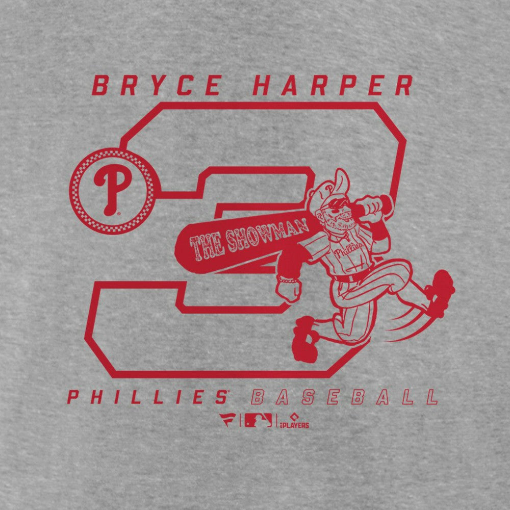 Bryce Harper Philadelphia Phillies Player Graphic T-Shirt Lifestyle