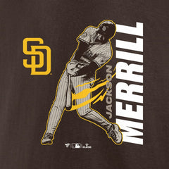 Jackson Merrill San Diego Padres Player Graphic T-Shirt Lifestyle