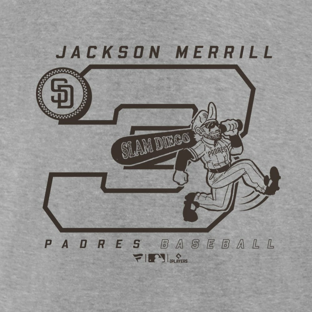 Jackson Merrill San Diego Padres Player Graphic T-Shirt for sale