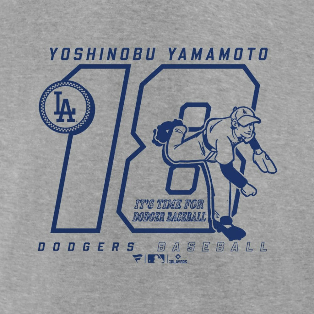 Yoshinobu Yamamoto Los Angeles Dodgers Player Graphic T-Shirt Clearance
