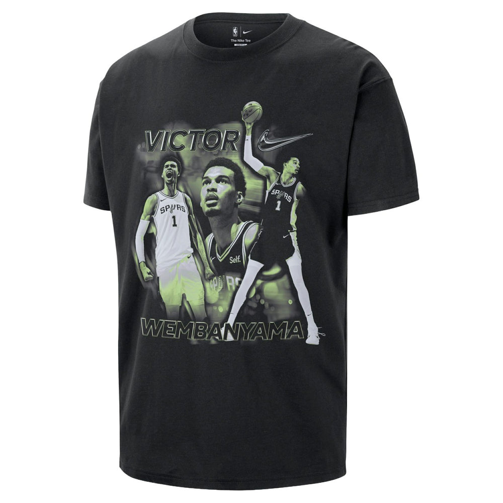 Nike - Victor Wembanyama San Antonio Spurs Unisex Athlete T-Shirt - Black