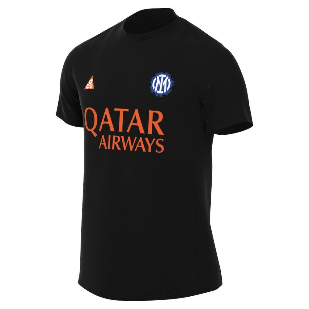 Nike Inter Milan Academy Pro Dri-FIT Pre-Match Top - Black