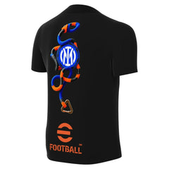 Nike Inter Milan Youth Pre-Match Dri-FIT Top - Black