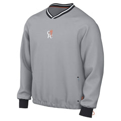 Nike Chelsea 2025/26 Academy Shell Pullover - Gray