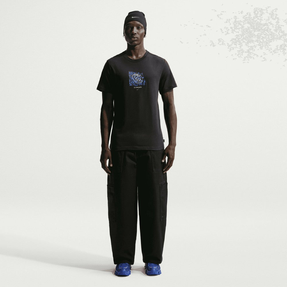 Nike Paris Saint-Germain Men's Banner T-Shirts - Black