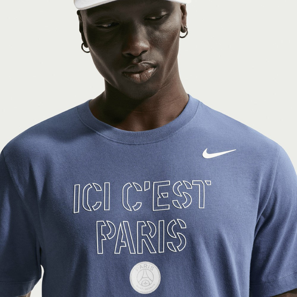 Nike Paris Saint-Germain Men's Team Pride T-Shirts - Blue