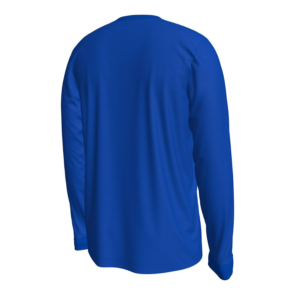 Nike Inter Milan Wordmark Long Sleeve T-Shirts - Blue