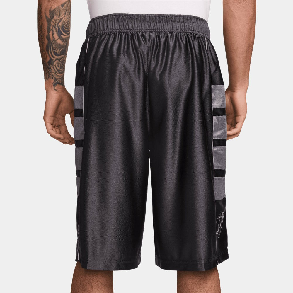 Jordan Paris Saint-Germain Jordan Brand Men's Cat Scratch Shorts - Black