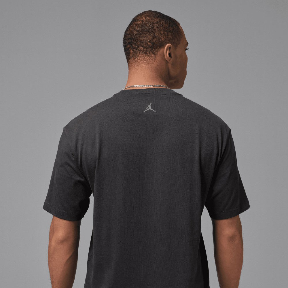 Jordan Paris Saint-Germain Jordan Brand Men's Practice T-Shirts - Black