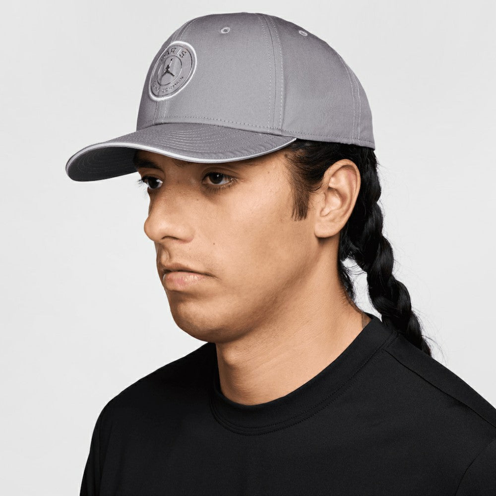 Jordan Paris Saint-Germain Jordan Brand Unisex Rise Flex Hat - Gray
