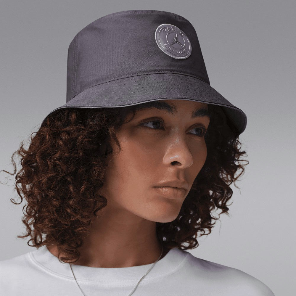 Jordan Paris Saint-Germain Jordan Brand Unisex Apex Bucket Hat - Dark Grey