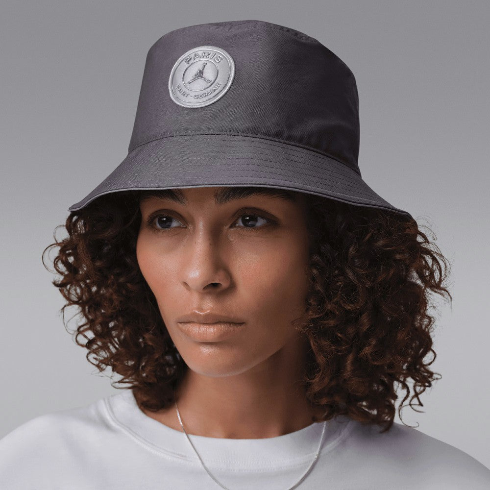 Jordan Paris Saint-Germain Jordan Brand Unisex Apex Bucket Hat - Dark Grey