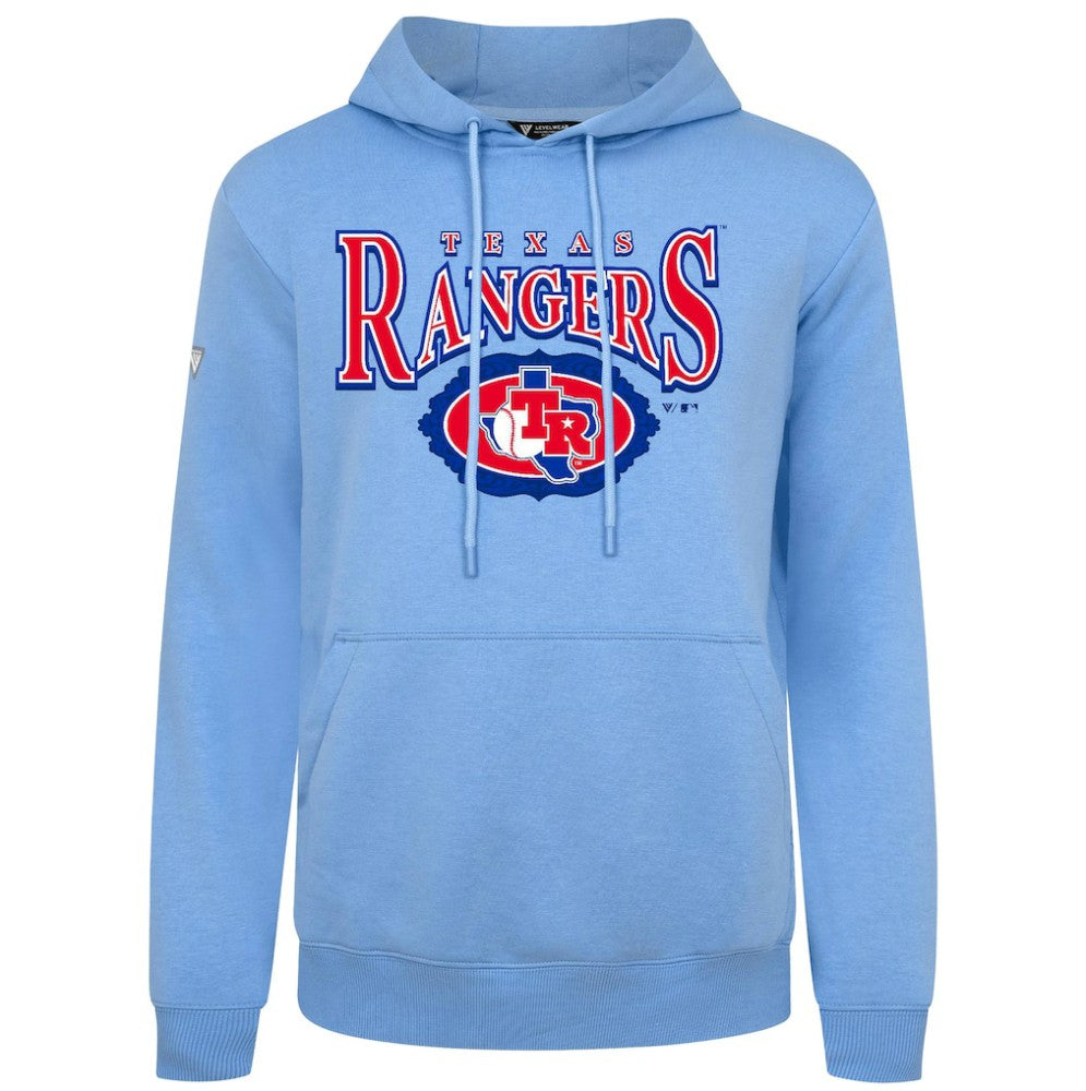 Texas Rangers Levelwear Lone Star Podium Pullover Hoodie On Sale