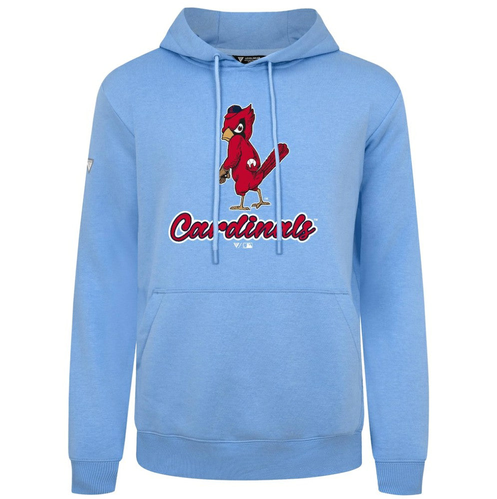 St. Louis Cardinals Levelwear Seeing Red Podium Pullover Hoodie On Sale