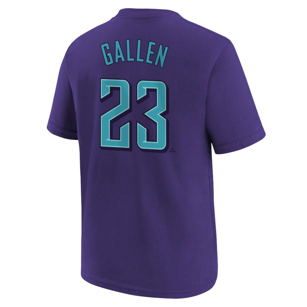 Zac Gallen Arizona Diamondbacks Nike Youth Fuse City Connect Name & Number T-Shirt discount