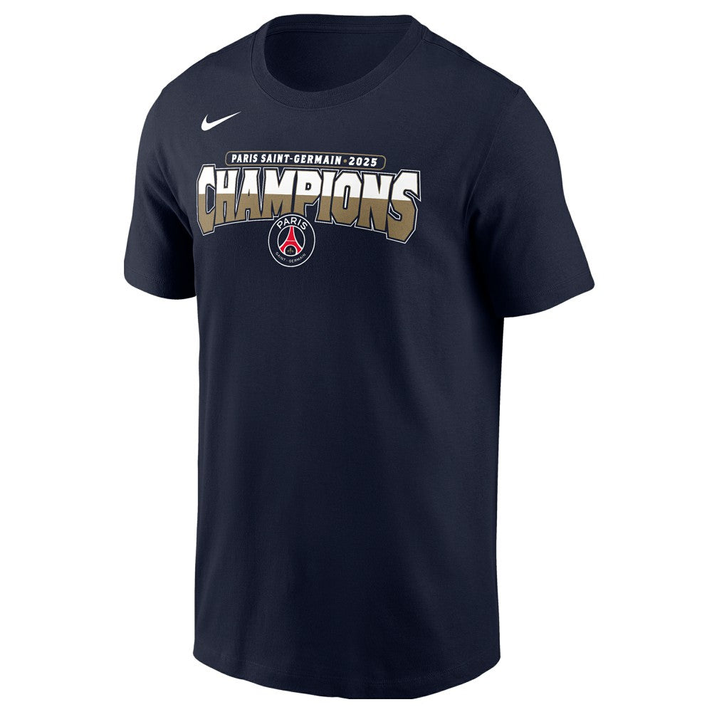 Nike Paris Saint-Germain 2025 Champions League Winners Core T-Shirts - Navy