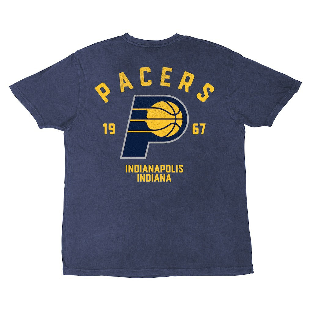 NBA - Indiana Pacers Stadium Essentials Unisex Oversized Vintage Wash T-Shirt - Denim