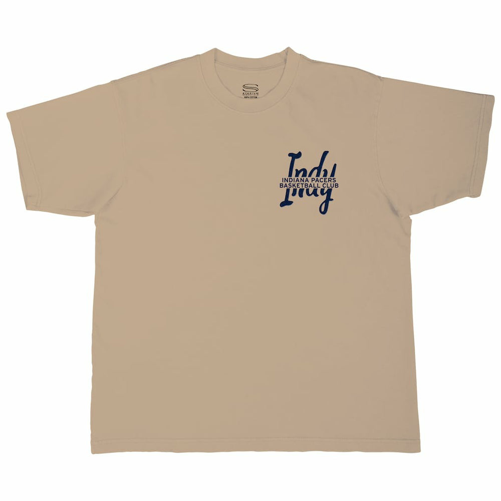NBA - Indiana Pacers Stadium Essentials Unisex Urban T-Shirt - Tan