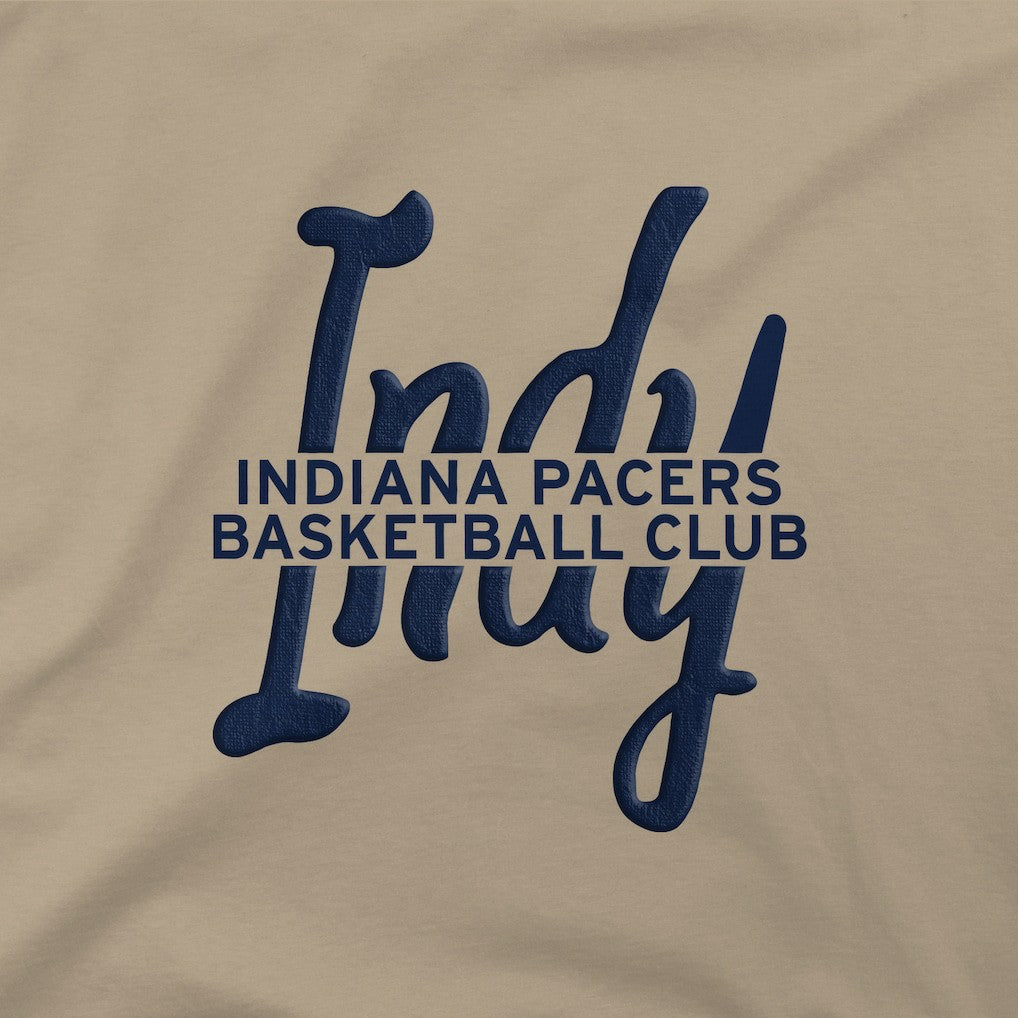 NBA - Indiana Pacers Stadium Essentials Unisex Urban T-Shirt - Tan