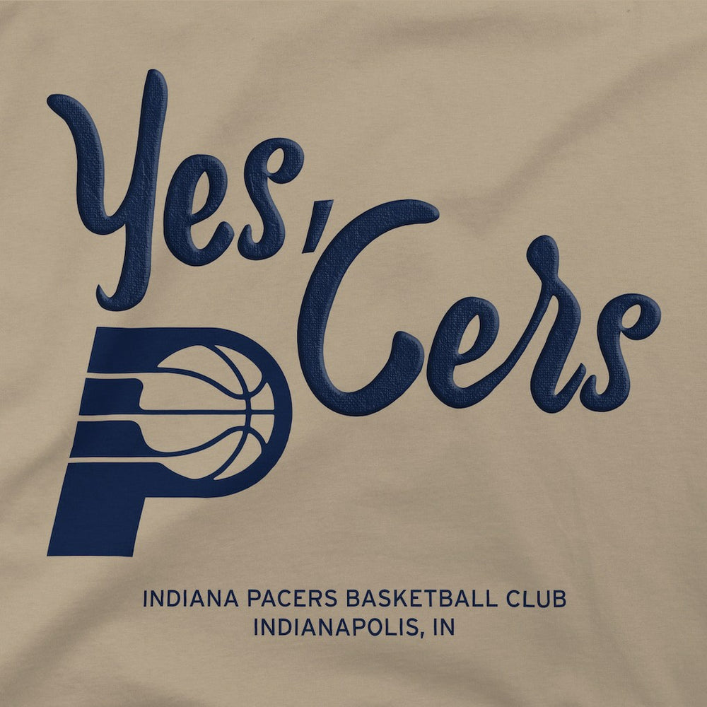 NBA - Indiana Pacers Stadium Essentials Unisex Urban T-Shirt - Tan