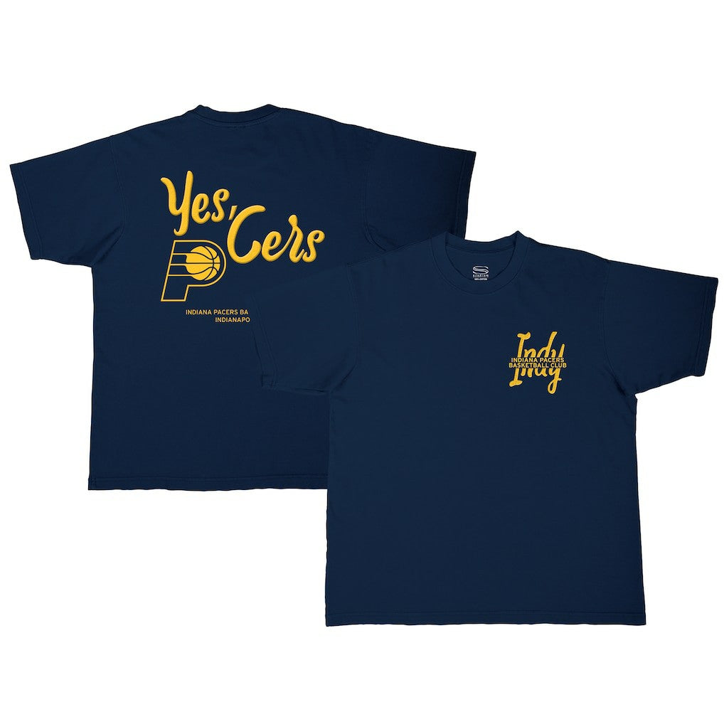 NBA - Indiana Pacers Stadium Essentials Unisex Urban T-Shirt - Navy