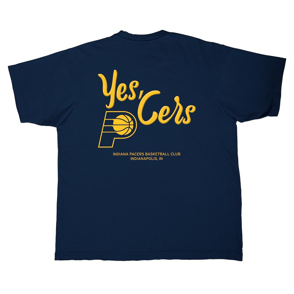 NBA - Indiana Pacers Stadium Essentials Unisex Urban T-Shirt - Navy