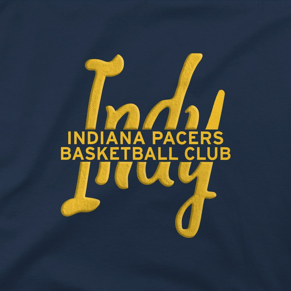 NBA - Indiana Pacers Stadium Essentials Unisex Urban T-Shirt - Navy