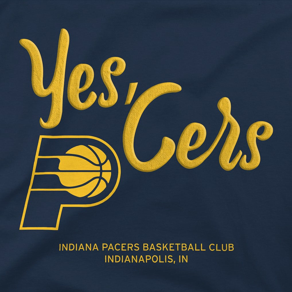 NBA - Indiana Pacers Stadium Essentials Unisex Urban T-Shirt - Navy