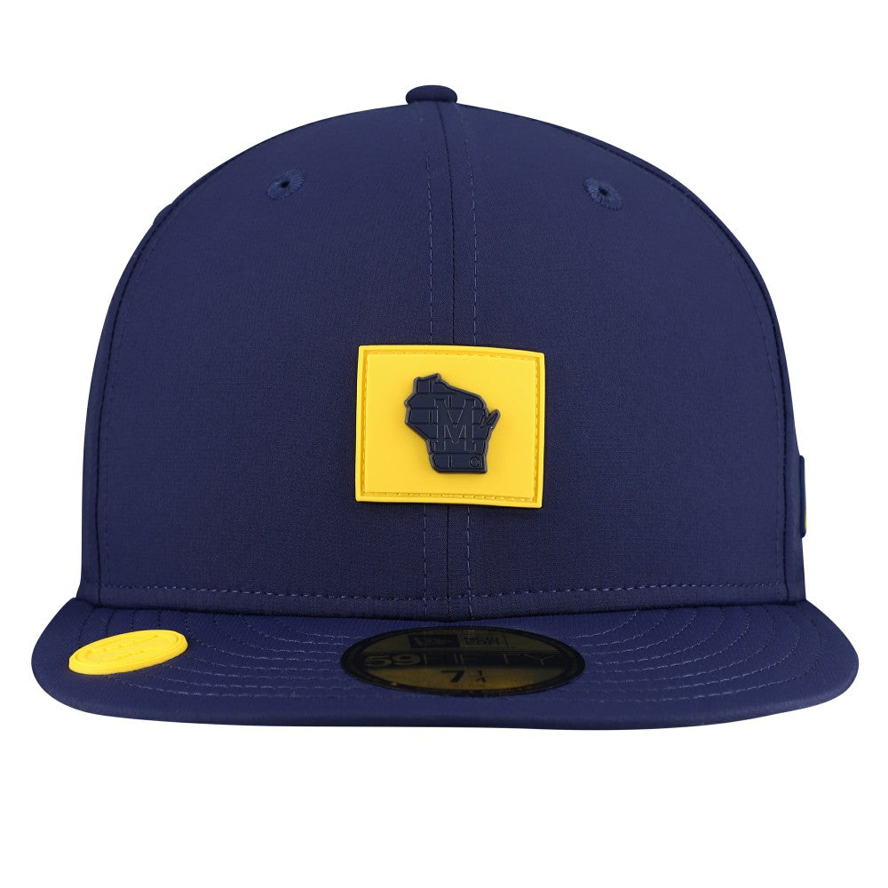 Milwaukee Brewers New Era 2026 Clubhouse Alternate 59FIFTY Fitted Hat On Sale