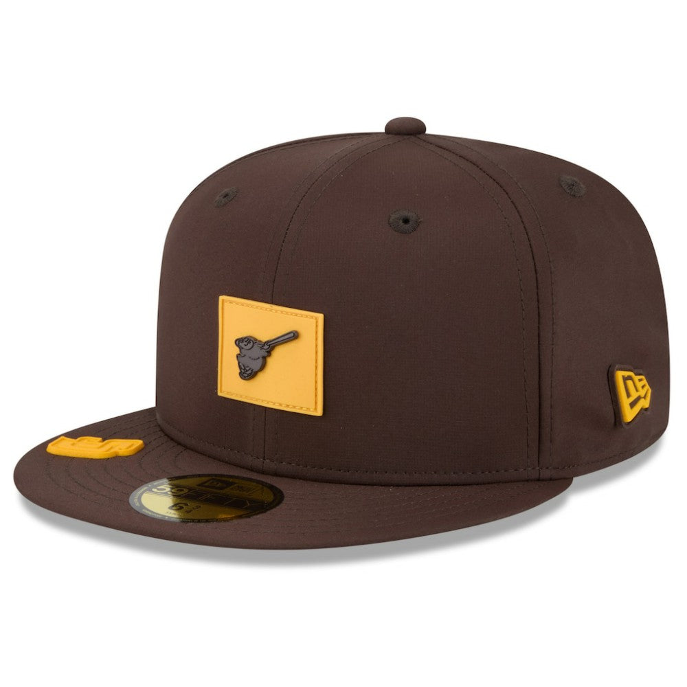 San Diego Padres New Era 2026 Clubhouse Alternate 59FIFTY Fitted Hat Lifestyle