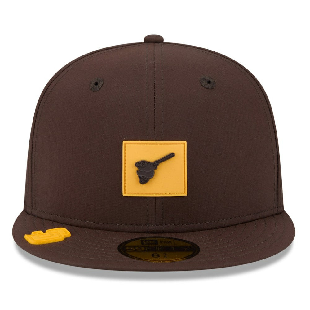 San Diego Padres New Era 2026 Clubhouse Alternate 59FIFTY Fitted Hat Lifestyle