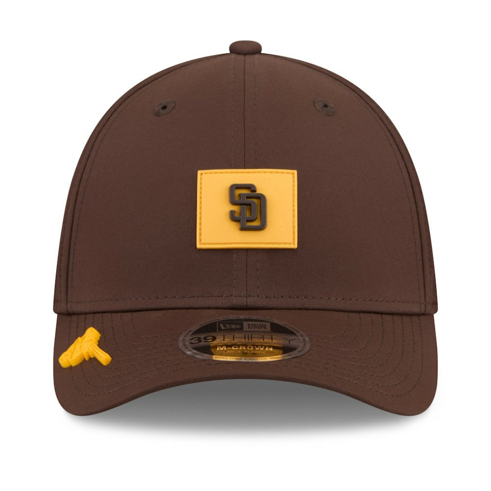 San Diego Padres New Era 2026 Clubhouse M-Crown 39THIRTY Flex Hat Clearance
