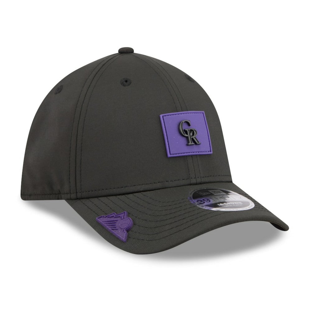 Colorado Rockies New Era 2026 Clubhouse M-Crown 39THIRTY Flex Hat Lifestyle