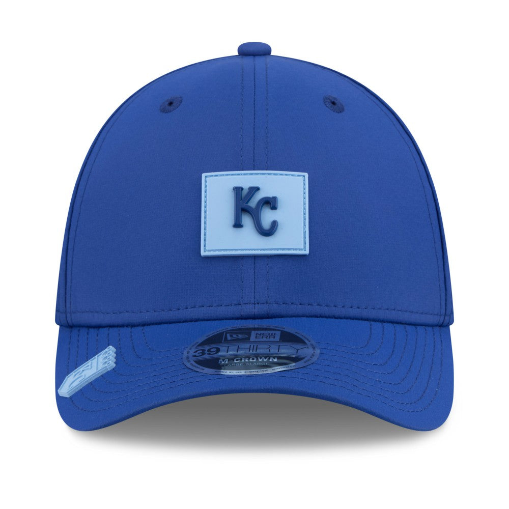 Kansas City Royals New Era 2026 Clubhouse M-Crown 39THIRTY Flex Hat On Sale
