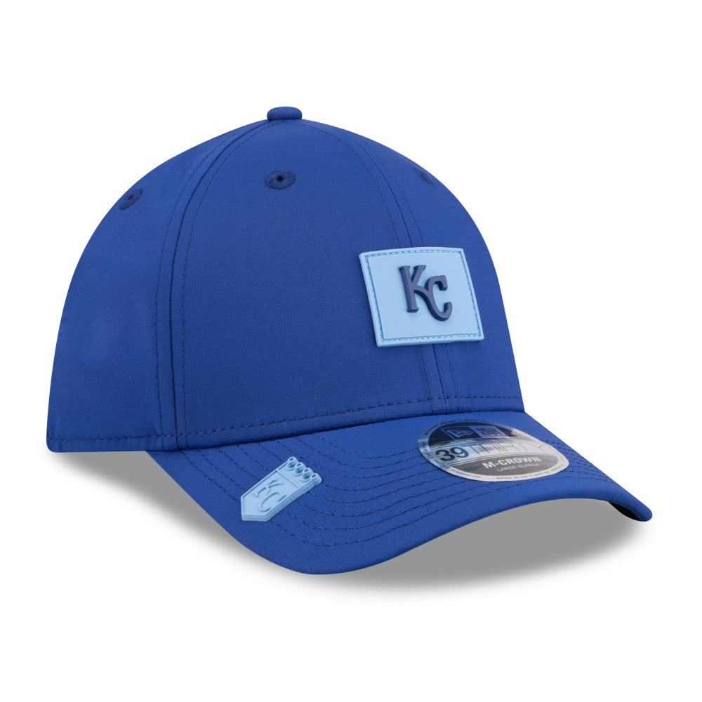 Kansas City Royals New Era 2026 Clubhouse M-Crown 39THIRTY Flex Hat On Sale