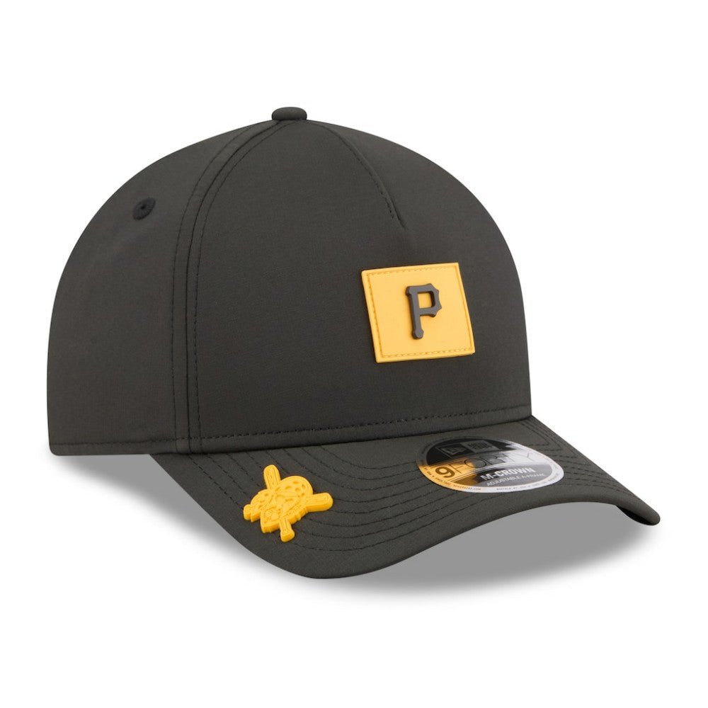 Pittsburgh Pirates New Era 2026 Clubhouse 9FORTY A-Frame Adjustable Hat Lifestyle