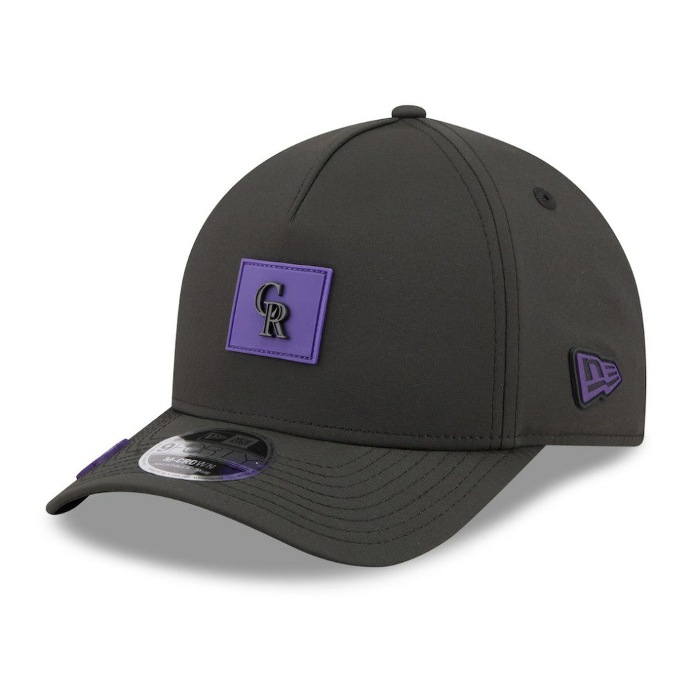 Colorado Rockies New Era 2026 Clubhouse 9FORTY A-Frame Adjustable Hat Lifestyle