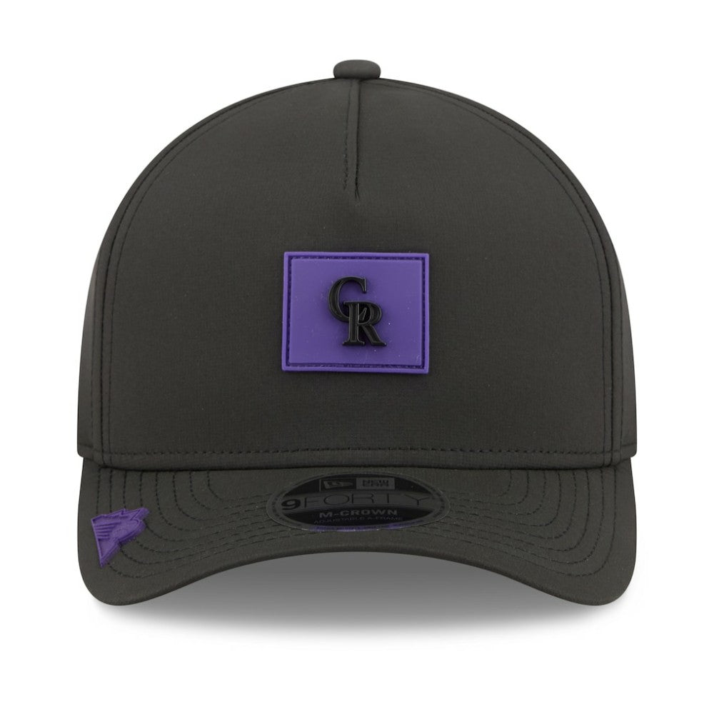 Colorado Rockies New Era 2026 Clubhouse 9FORTY A-Frame Adjustable Hat Lifestyle