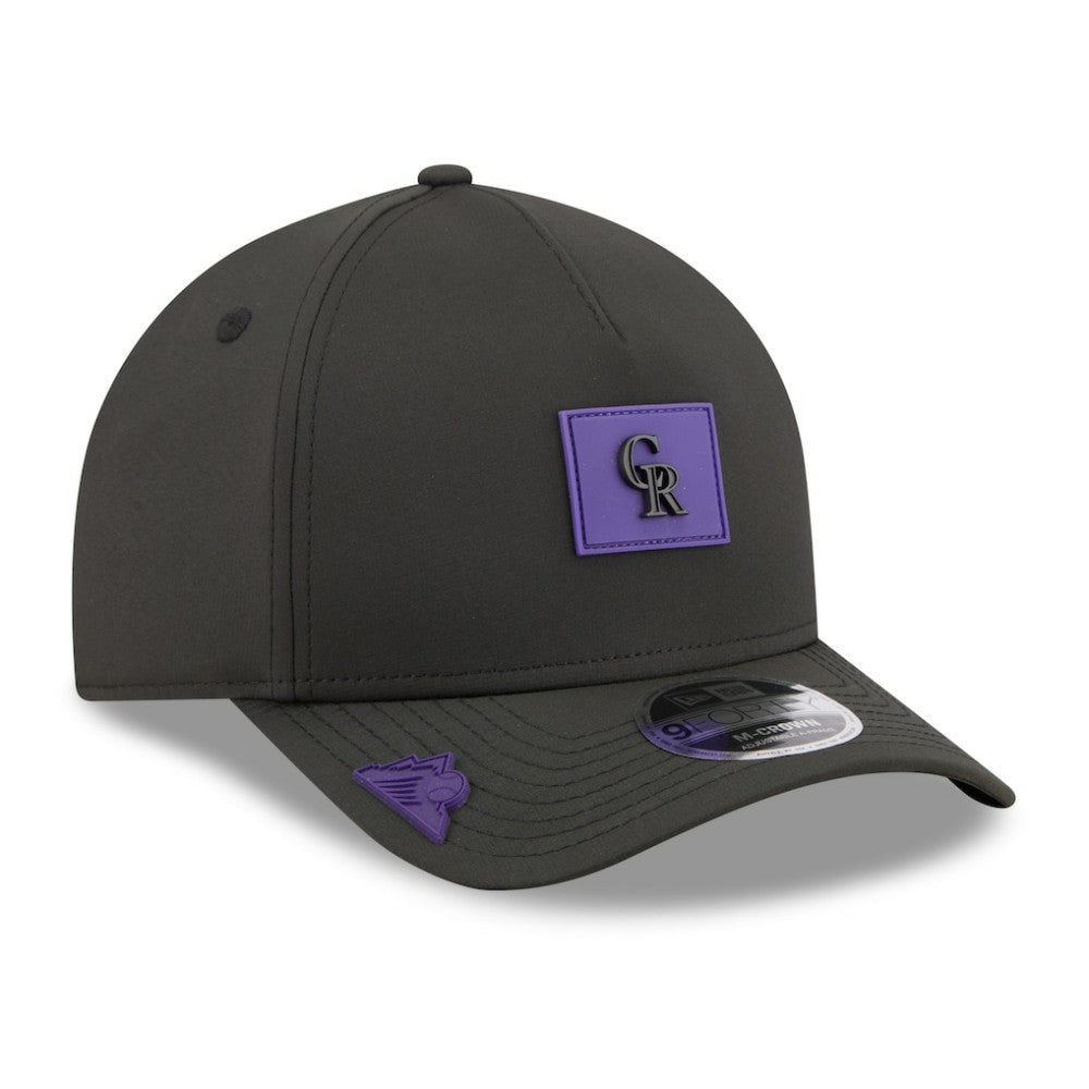 Colorado Rockies New Era 2026 Clubhouse 9FORTY A-Frame Adjustable Hat Lifestyle