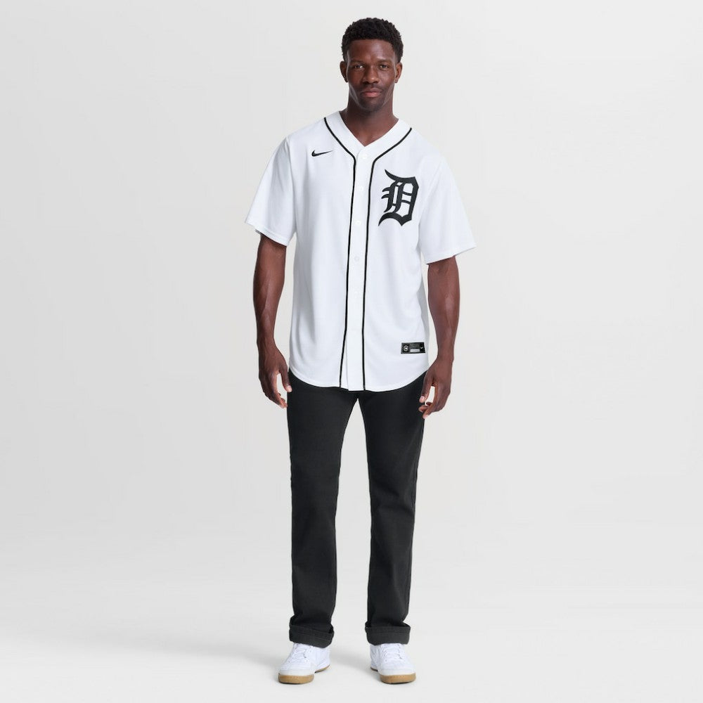 Detroit Tigers Nike Home Replica Jersey - White | MLB Jerseys