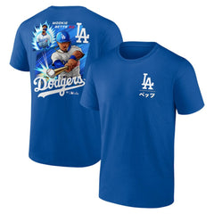 Mookie Betts Los Angeles Dodgers Anime Graphic T-Shirt for sale