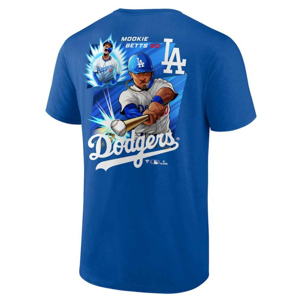 Mookie Betts Los Angeles Dodgers Anime Graphic T-Shirt for sale