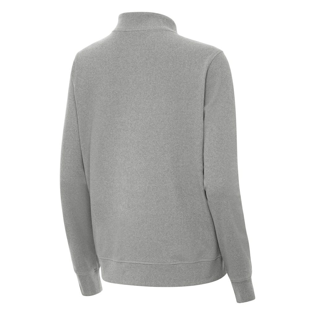 Seattle Seahawks Antigua 50th Season Subtle Quarter-Zip Pullover Heather Gray - NFL