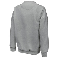 NBA - New York Knicks Majestic Threads Women's Classic Tri-Blend Pullover Sweatshirt - Gray